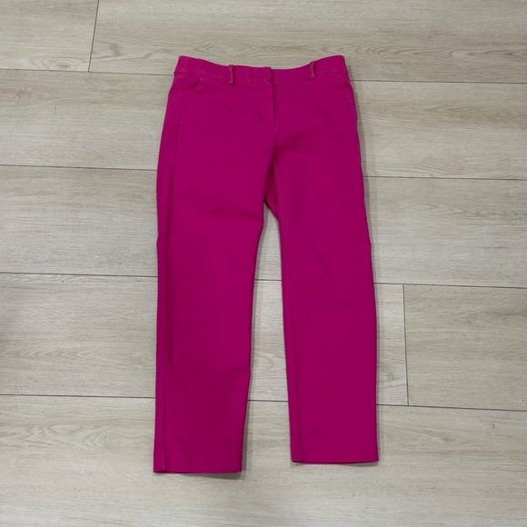 LOFT Pants - LOFT Riviera Slim Pink Ankle Dress Pants – Size 0